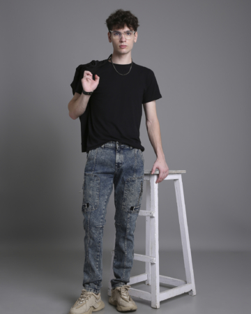 Classic Slim Fit Vintage Denim