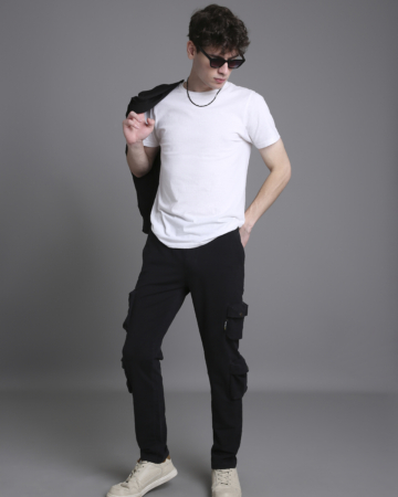 Black Multi-Utility Cargo Pant
